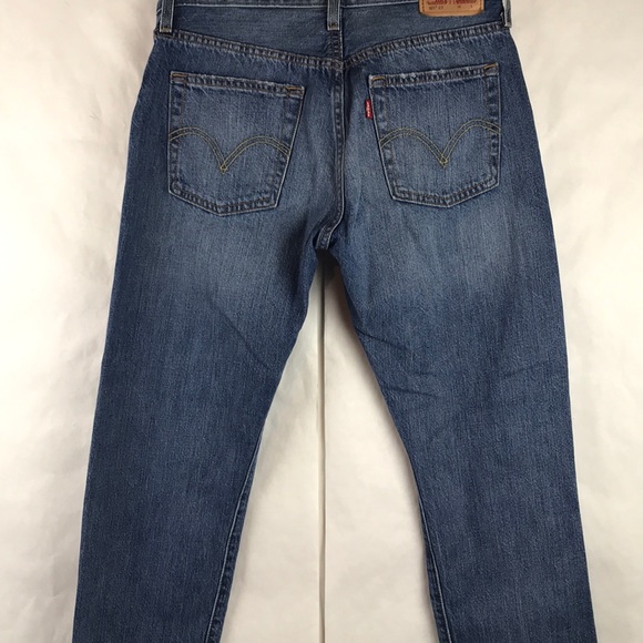 Levi’s 501’s straight boyfriend button fly 29 - Picture 8 of 13